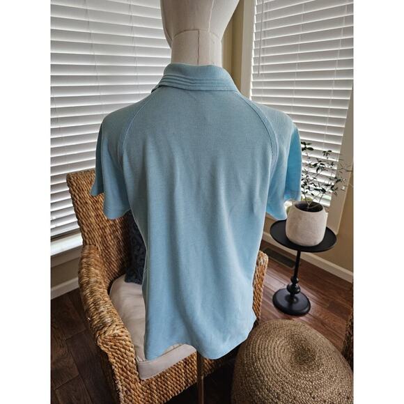 Izod Lacoste Polo Shirt Short Sleeve Women's Size M - Picture 6 of 9